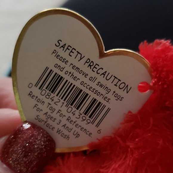 Ty Sizzle bear with tags - Picture 6 of 6